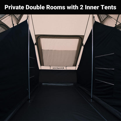 KingCamp Khan Inner Tent for 2 Person, Dark Room Tent with High Density Mesh, Lightweight Waterproof Windproof for Camping Backpacking Hiking Fishing RV
