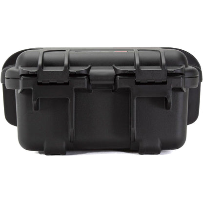 NANUK 905 Pro Waterproof Hard Case with 2-Pocket Lid Organizer and Padded Divider, Black