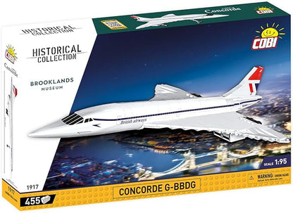 COBI Historical Collection Brooklands Museum G-BBDG Concorde Turbojet Plane