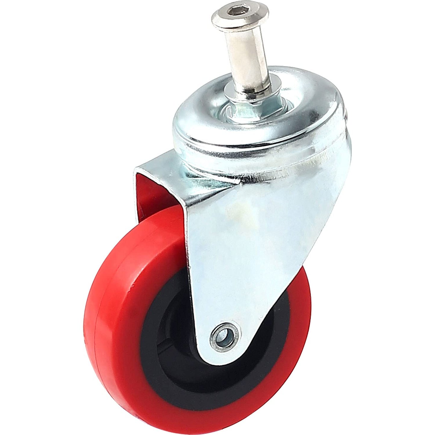 Online Best Service 4 Pack Heavy-Duty 2" LOW PROFILE Swivel Caster Wheel for Creeper Service Cart Stool Post Mount