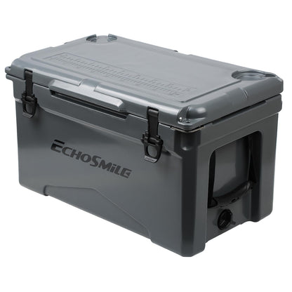 EchoSmile 25/30/35/40/60/75 Quart Rotomolded Cooler, Built to Stand up to The Rigors of The Journey