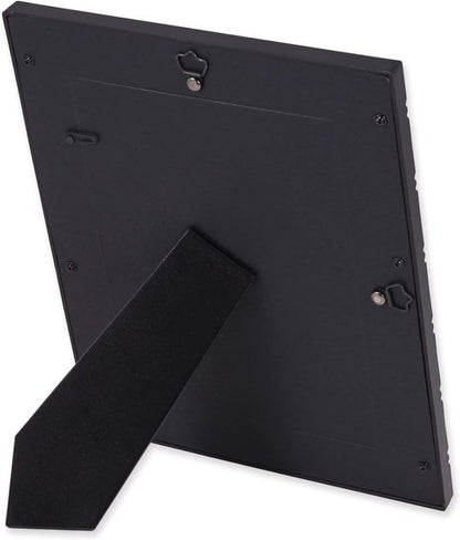 Cottage Garden Black Beaded Photo Frame - 5 x 7 Tabletop & Wall Display for Cherished Memories