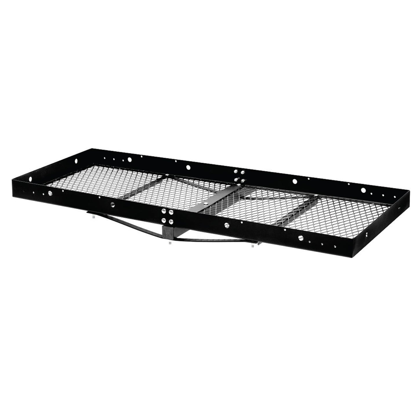 Stromberg Carlson CC-100 Cargo Carrier - 23" x 60" RV Cargo Caddy - Trailer Caddy for RVs and Campers - Hitch Cargo Carrier Fits 2" Receiver - Supports Up to 500lbs of Cargo