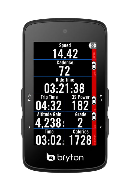 Bryton Rider 750SE GPS Bike/Cycling Computer. USA Version. Color Touchscreen, Pre-Loaded Maps, Online/Offline Navigation, Smart Trainer, Radar Support, 40hr Battery.