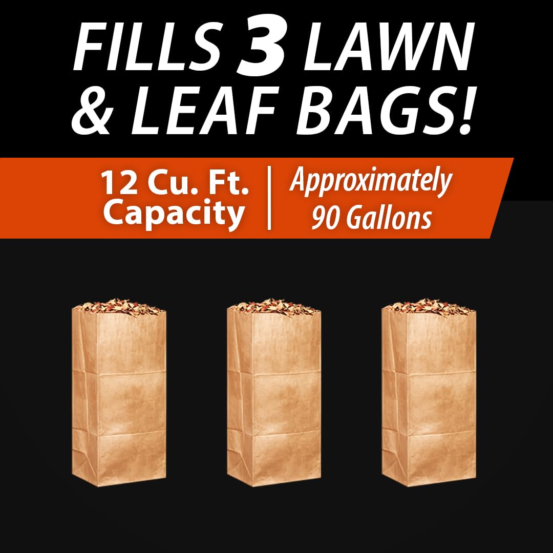 Agri-Fab 42 In Tow-Behind Lawn Sweeper with 12 Cu Ft Hopper Bag, Adjustable Brush Height and Easy Dump Rope