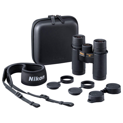 Nikon Monarch HG 10x30mm Binocular - Wide Field of View, Multicoated Optics, High-Definition Viewing - Lightweight Waterproof Fogproof Outdoor Nature Observation Binoculars (16576)