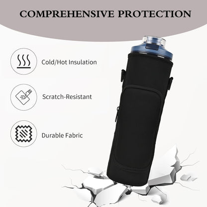 Ninja - Portable Blender Storage Bag Sleeve with Shoulder Strap & Accessory Pocket | Fits Ninja Blast Max Models