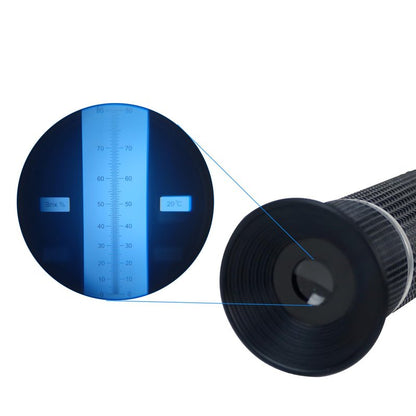 NANBEI 0-80% Brix Meter Refractometer,brix Meter,Refractometer Sugar, Refractometer,brix Refractometer for Measuring Sugar Content in Fruit,Maple Syrup and Other Sugary Drink