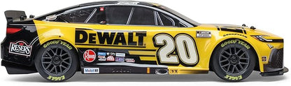 Losi 1/12 NASCAR RC Race Car Christopher Bell® No. 20® 2025 DEWALT Toyota Camry XSE 2S AWD RTR Brushed On-Road Battery &amp Charger Included Yellow LOS1122520