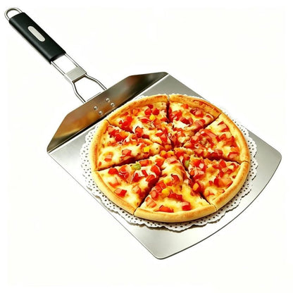 IQHLXN Pizza Peels,pizza peels metal,pizza steel for oven，pizza paddle。Essential Kitchen Tools for Making Perfect Pizza Crust, pizza peel.