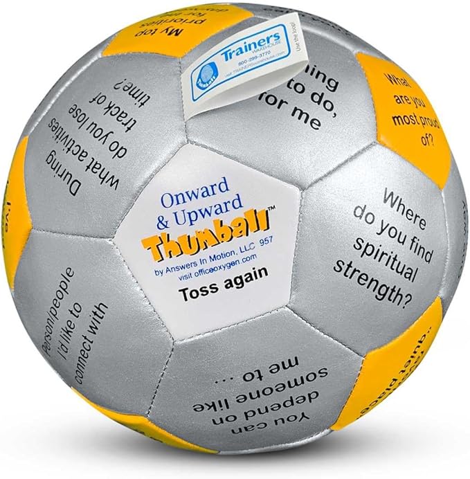 Trainers Warehouse 6 Thumball Collection 32 Prompts for Conversation Team Building Relationship and Training