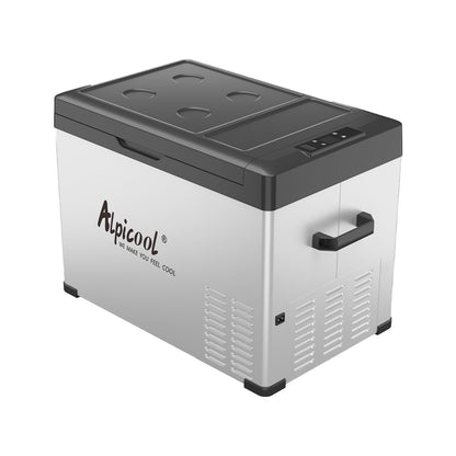 Alpicool C40 Portable Car Freezer, 12 Volt Refrigerator, 38 Quart(35.7 Liter) Fast Cooling 12V Car Fridge, Car Cooler for RV, Truck, Camping, Outdoor -12/24V DC and 100-240V AC