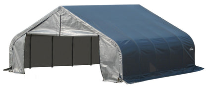 ShelterLogic 78731 Grey 22'x28'x10' Peak Style Shelter