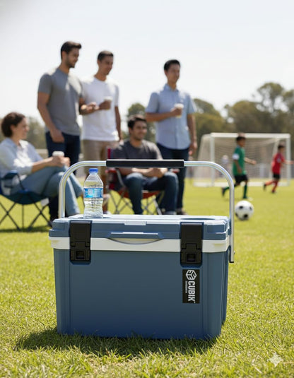 Cubix Outdoors QuadraL 20Q Lightweight Cooler - Slate Blue