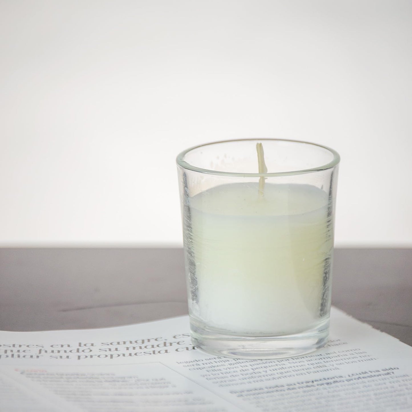 Estrella Blanca Citronella Lavender Scented Candle - 24 Pack Citronella Scented Votive Candles White - Long Lasting Burn Outside Candles for Garden Yard Balcony, Summer Camping - 12 Hours Burn Time