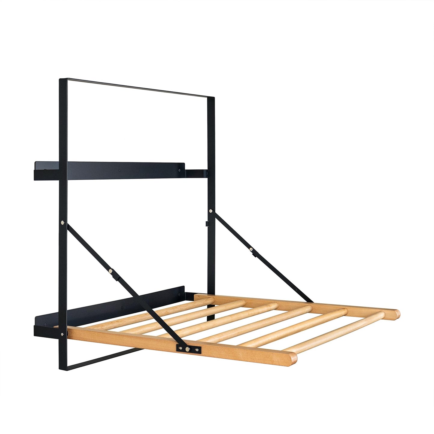 TOMACE Wall Mounted Clothes Drying Rack Laundry Drying Rack Collapsible