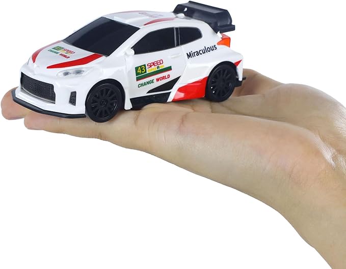 TOUCAN RC HOBBY 1/43 RC Drift Car High Speed 4WD Racing Vehicles 2.4GHz RTR Mini Car Model Radio Battery Lights Gyroscope for Ages 14+