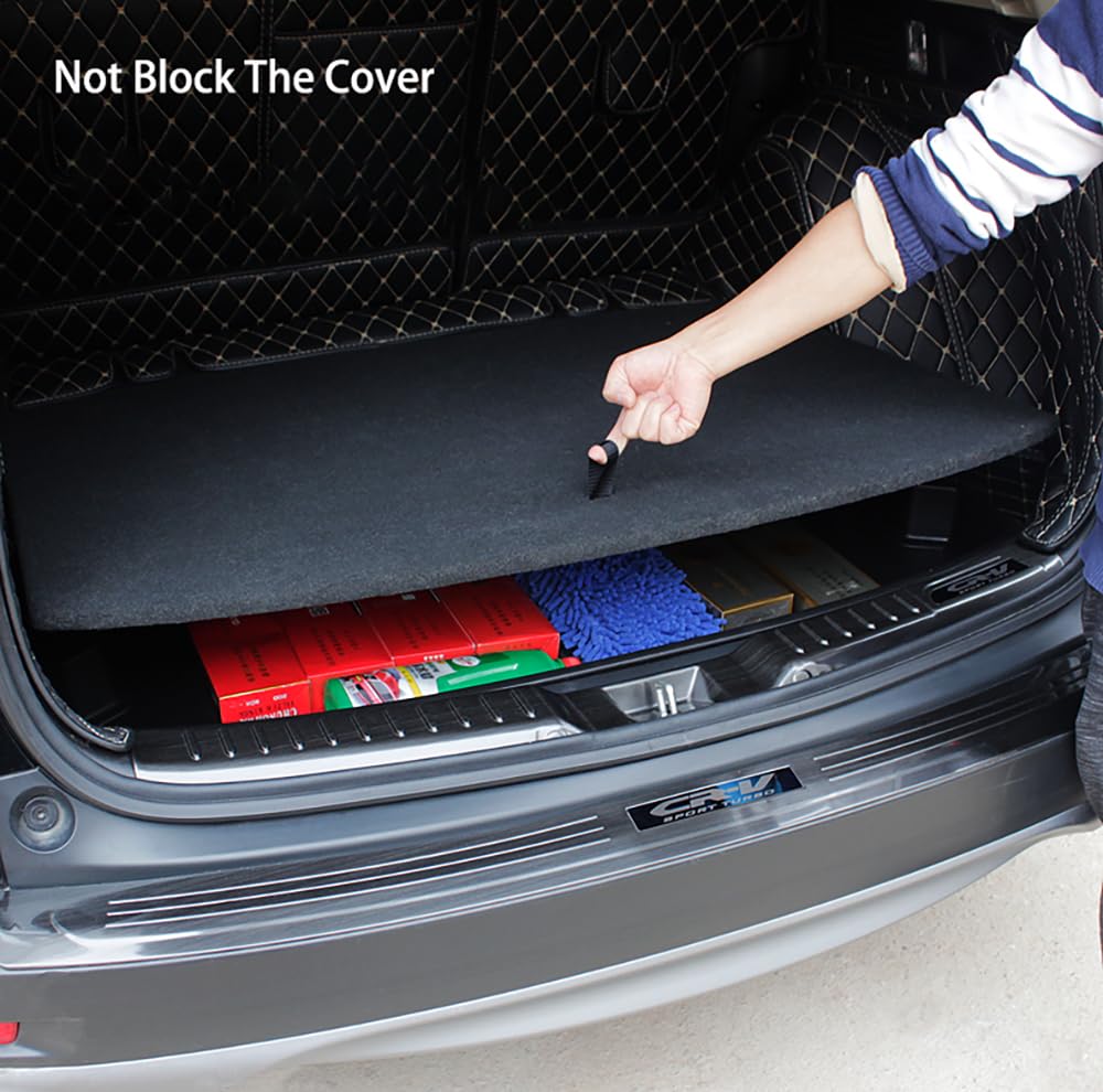 QXZcar For 2017-2022 Honda CR-V Trunk Hidden Storage Box, CRV Insert Cargo Rear Hatch Specific Organizer, SUV Extra Space fits CR-V EX EX-L LX Touring Under Cargo Floor Storage Bins Accessories