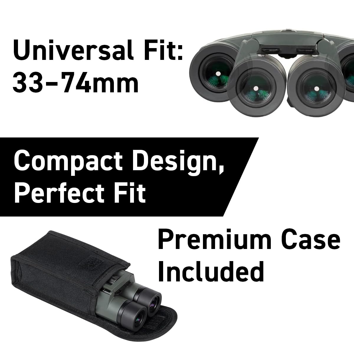 Kenko Binocular Ultraview EX Pocket 8x25, Roof Prism, Lightweight & Compact, IPX7 Waterproof, Made in Japan, 407004