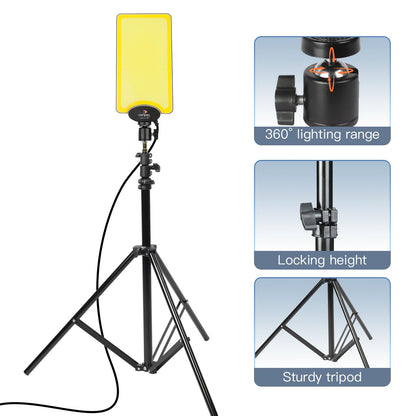 CONPEX Telescopic LED Camping Lights 18000 Lumens - Tripod, Remote Control, Outdoor Telescoping Light with Stand