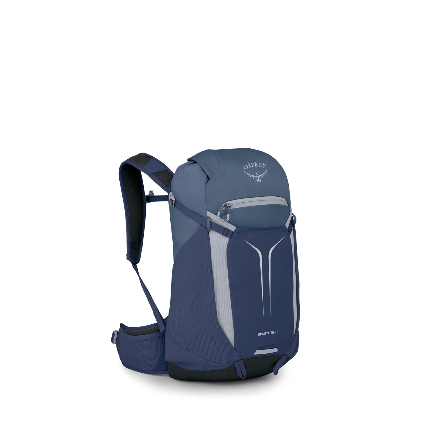 Osprey Sportlite 22L Lightweight Hiking Backpack for Men and Women - Everyday Hiking Bag - Travel Daypack, Serenity Blue