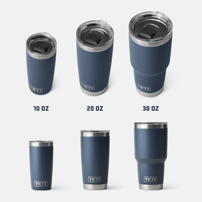 YETI Rambler 20 oz Tumbler, Stainless Steel, Vacuum Insulated with MagSlider Lid, Key Lime