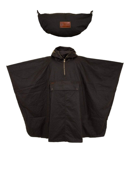 Outback Trading Unisex 2101 Waterproof Breathable Packable Cotton Oilskin Poncho - One Size