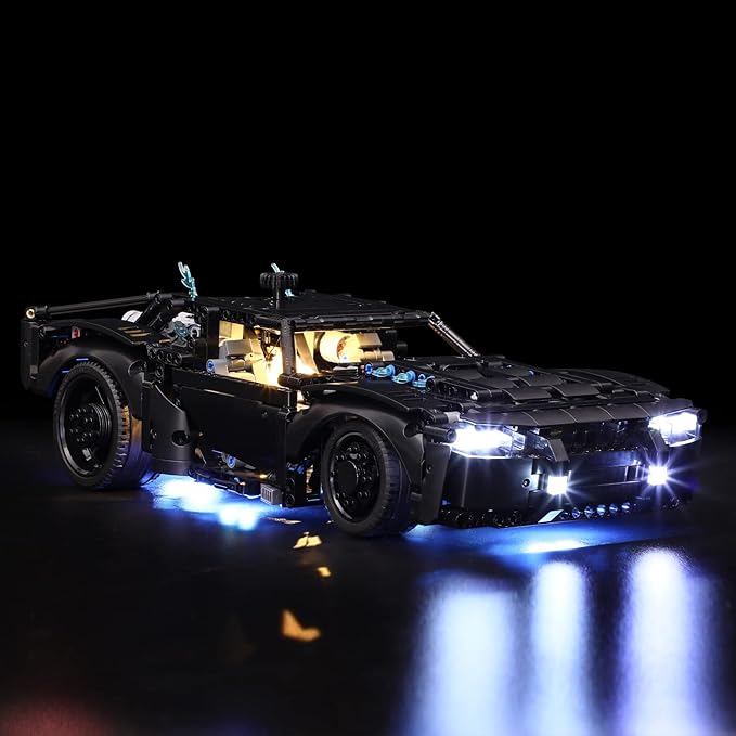 YEABRICKS LED Light for Lego-42127 Technic The Batmobile Building Blocks Model (Lego Set NOT Included)