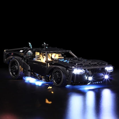 YEABRICKS LED Light for Lego-42127 Technic The Batmobile Building Blocks Model (Lego Set NOT Included)