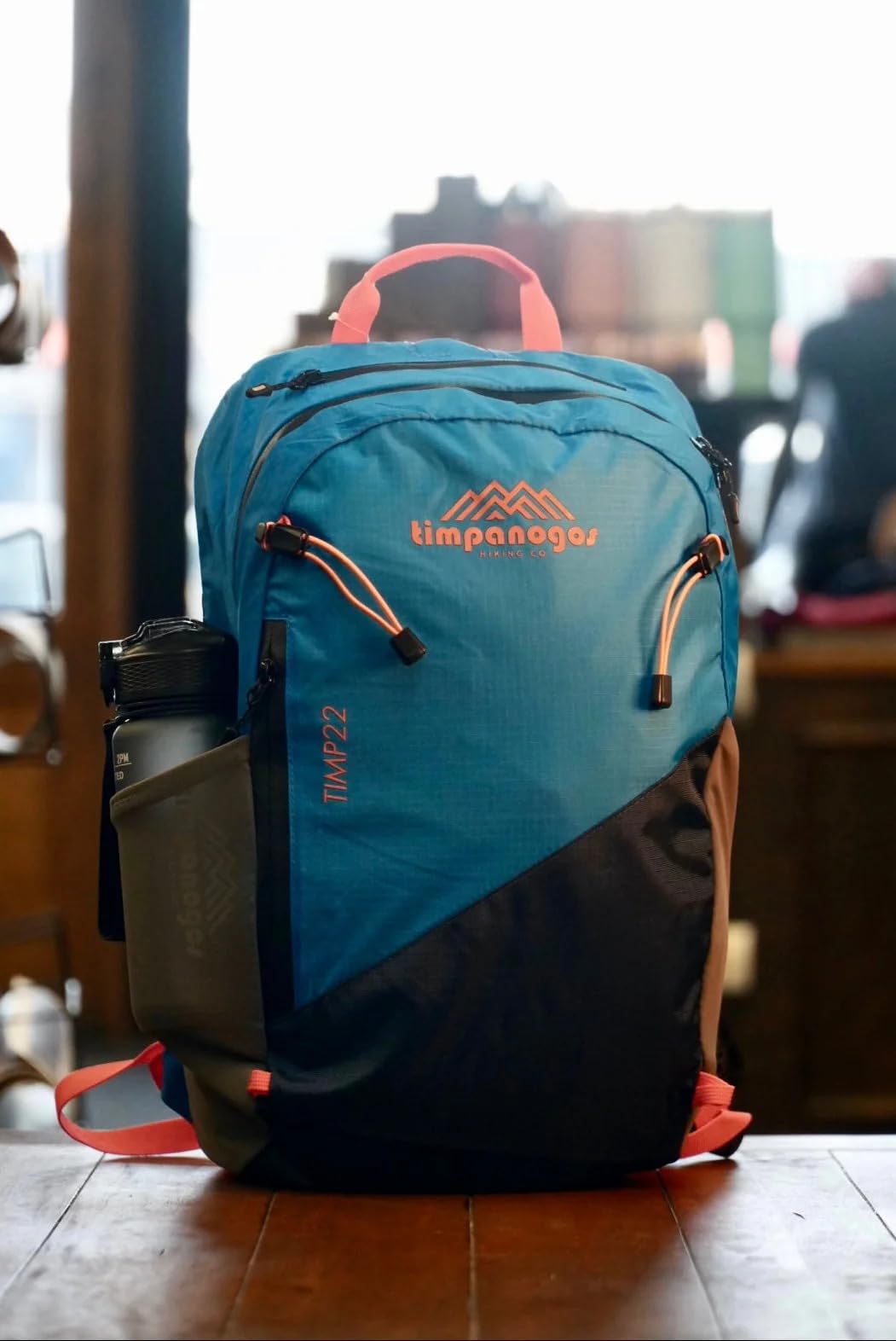 Timpanogos Elevation 22L Hiking Backpack, Lightweight Daypack for Men & Women made with Water-Resistant Ripstop Nylon, Hydration Compatible comes with Ergonomic Straps for Camping and Travel (Timp)
