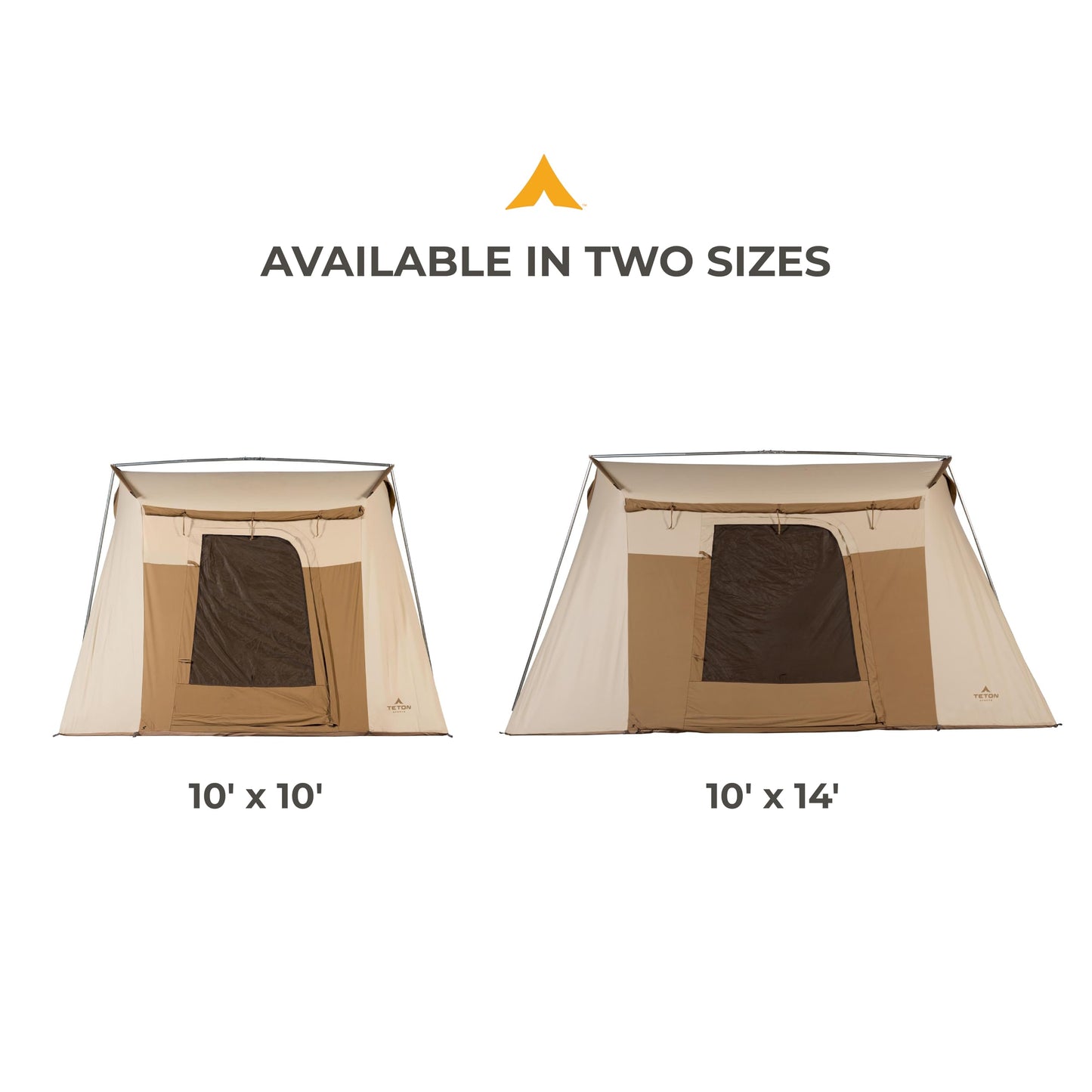 Teton Mesa 14 Canvas Tent; Tent for Family Camping in All Seasons; The Right Shelter for Your Base Camp; Waterproof