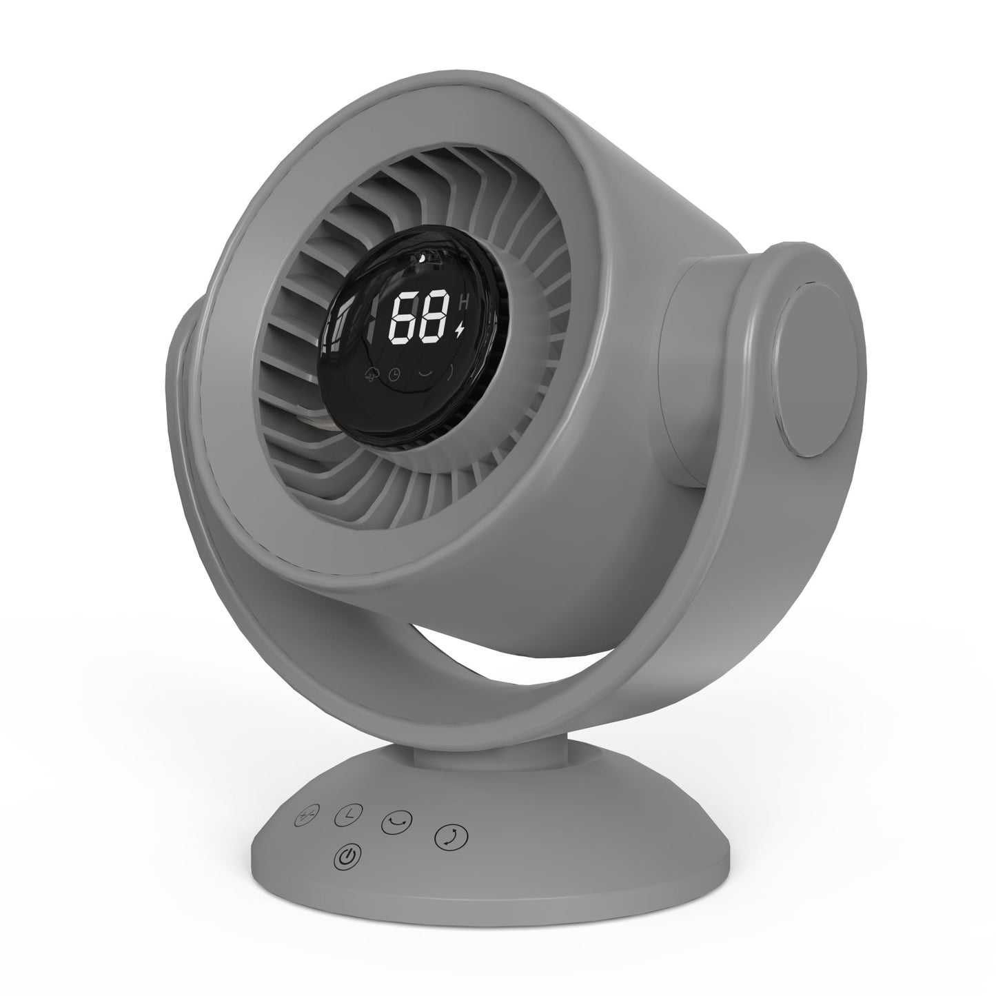 SECHKISS Air Circulator Fan, Desk Fan for Bedroom, Home and Office， Speed Settings, Lightweight