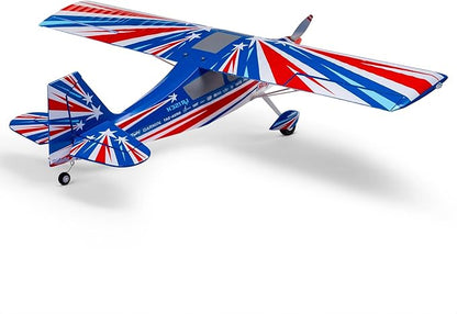 E-flite RC Airplane Decathlon RJG 1.2m BNF Basic Transmitter Battery and Charger Not Included EFL09250