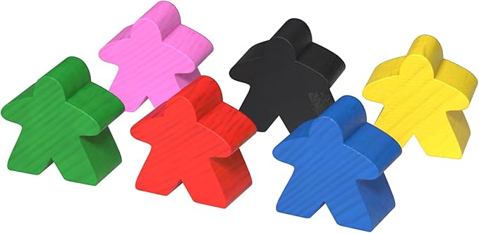 Hans Im Gluck Carcassonne Inns &amp Cathedrals Board Game Expansion - Add Strategic Depth with New Land Tiles Large Meeples &amp Pink Follower Set Kids &amp Adults Ages 8+ 2-6 Players 45 Minut