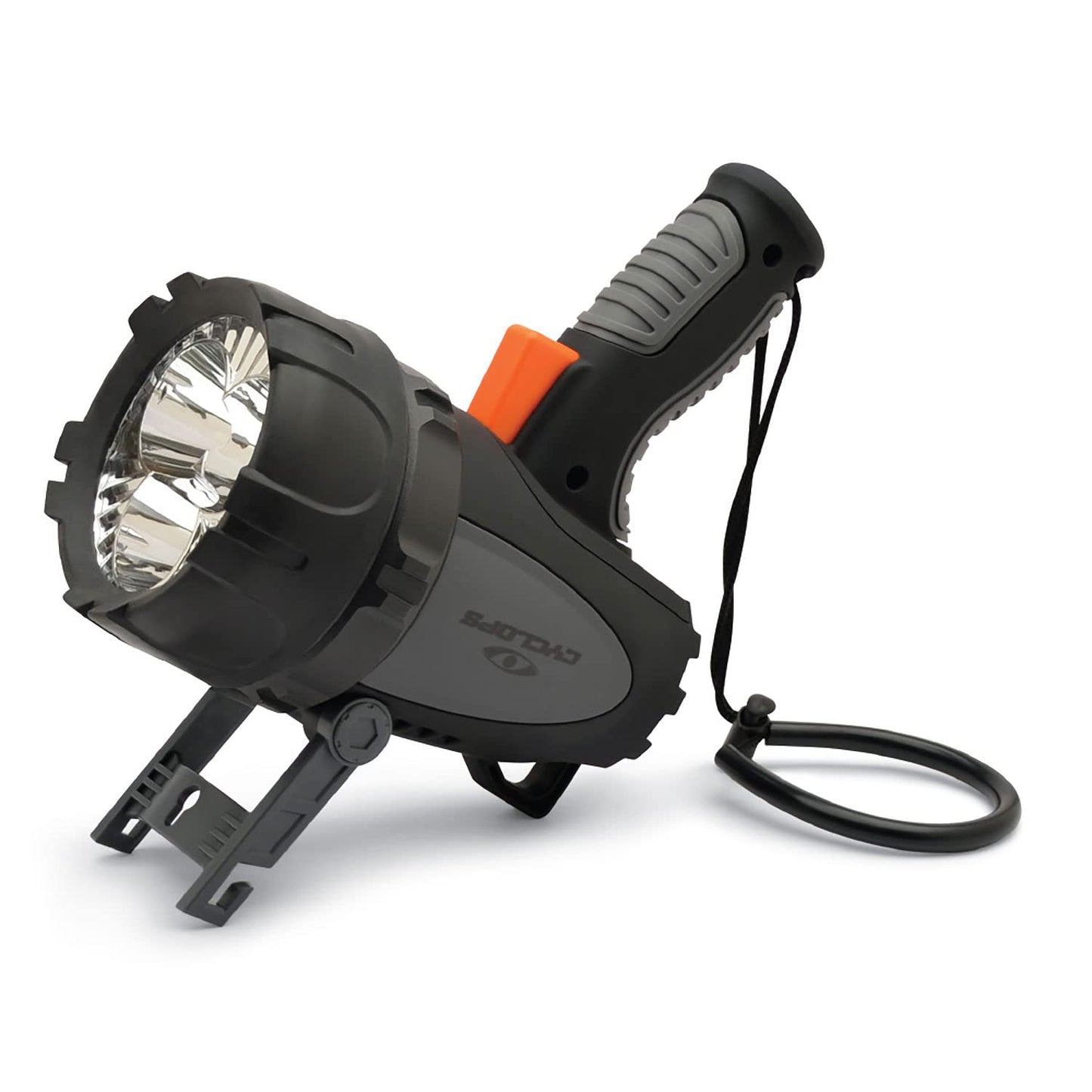 Cyclops Rechargeable 4500 Lumen Portable Handheld REVO Spotlight Flashlight with Car Charger/Adapter