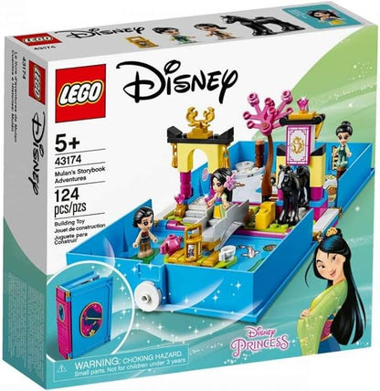 LEGO Disney Mulan’s Storybook Adventures 43174 Creative Building Kit New 2020 (124 Pieces)
