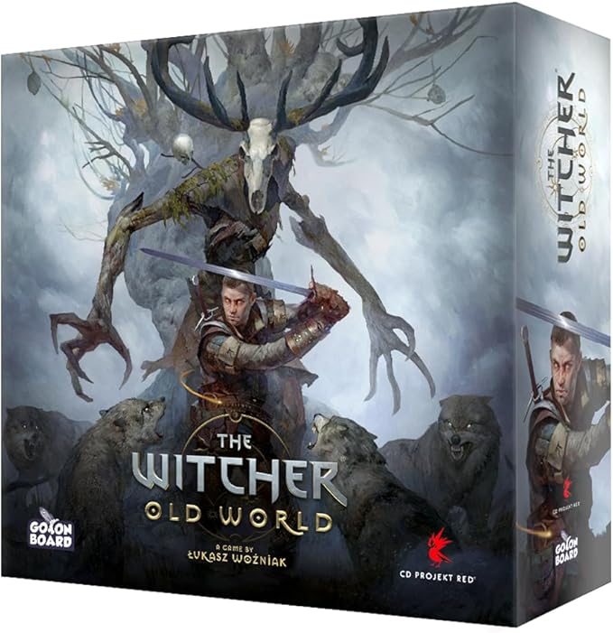 The Witcher Old World Board Game - Competitive Adventure in The Monster-Infested Witcher Universe! Strategy Game for Adults Ages 14+ 1-5 Players 90-150 Minute Playtime Made by Go On Board