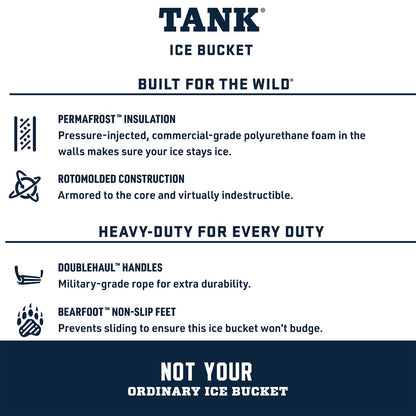 YETI Tank 45 Bucket Cooler, Desert Tan