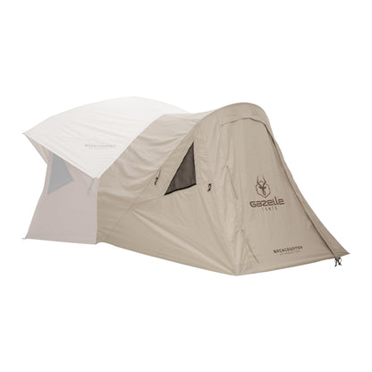 Gazelle Backcountry™ T5 Vestibule – 43 sq. ft. Enclosed Extension Room for Backcountry™ T5 Tent, Ripstop Polyester Construction, Zippered Panels, Includes All Terrain Stakes, GBACA03