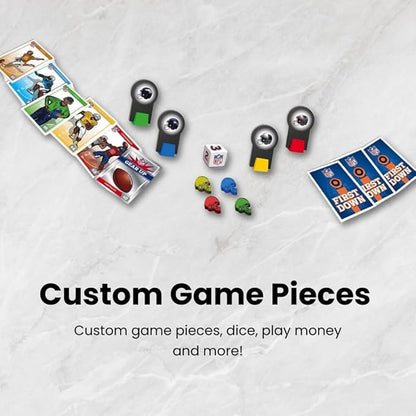 MasterPieces Kids &amp Family Board Games - NFL Opoly Jr. - Officially Licensed Board Games for Kids &amp Family