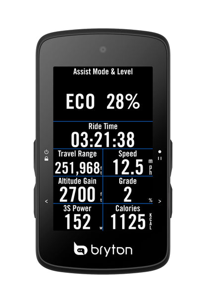 Bryton Rider 750SE GPS Bike/Cycling Computer. USA Version. Color Touchscreen, Pre-Loaded Maps, Online/Offline Navigation, Smart Trainer, Radar Support, 40hr Battery.
