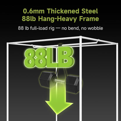 HOMEFELIZ 2x2 ft Grow Tent Complete Kit, All-in-One Fan with Activated Carbon Filter, 100W Full Spectrum LED Grow Light, 24"x24"x55" High-Reflective 1680D Diamond Mylar Tent and Smart Controller