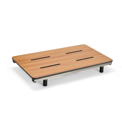 27 inch Bridgeport Removable Portable Tub Seat, Teak Phenolic
