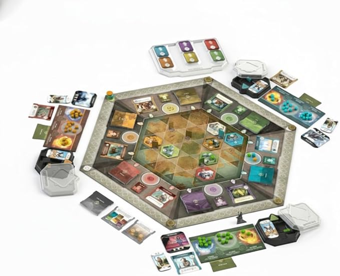 Orange Nebula Vindication Board Game - Heroic Attributes Modular Map &amp Strategic Competitive Play