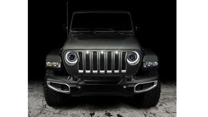 ORACLE Lighting 5870-001 LED Grill Kit for 2018-2024 Wrangler JL, White, Pre-Runner Style