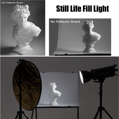 Godox SK400IIV 400Ws Photo Studio Strobe Flash Light Kit,GN65 2.4G X System,Bowens Mount with 10W LED Modeling Lamp,Tripod Stand,Softbox,Reflector for Wedding,Portrait,Fashion,Product Photography