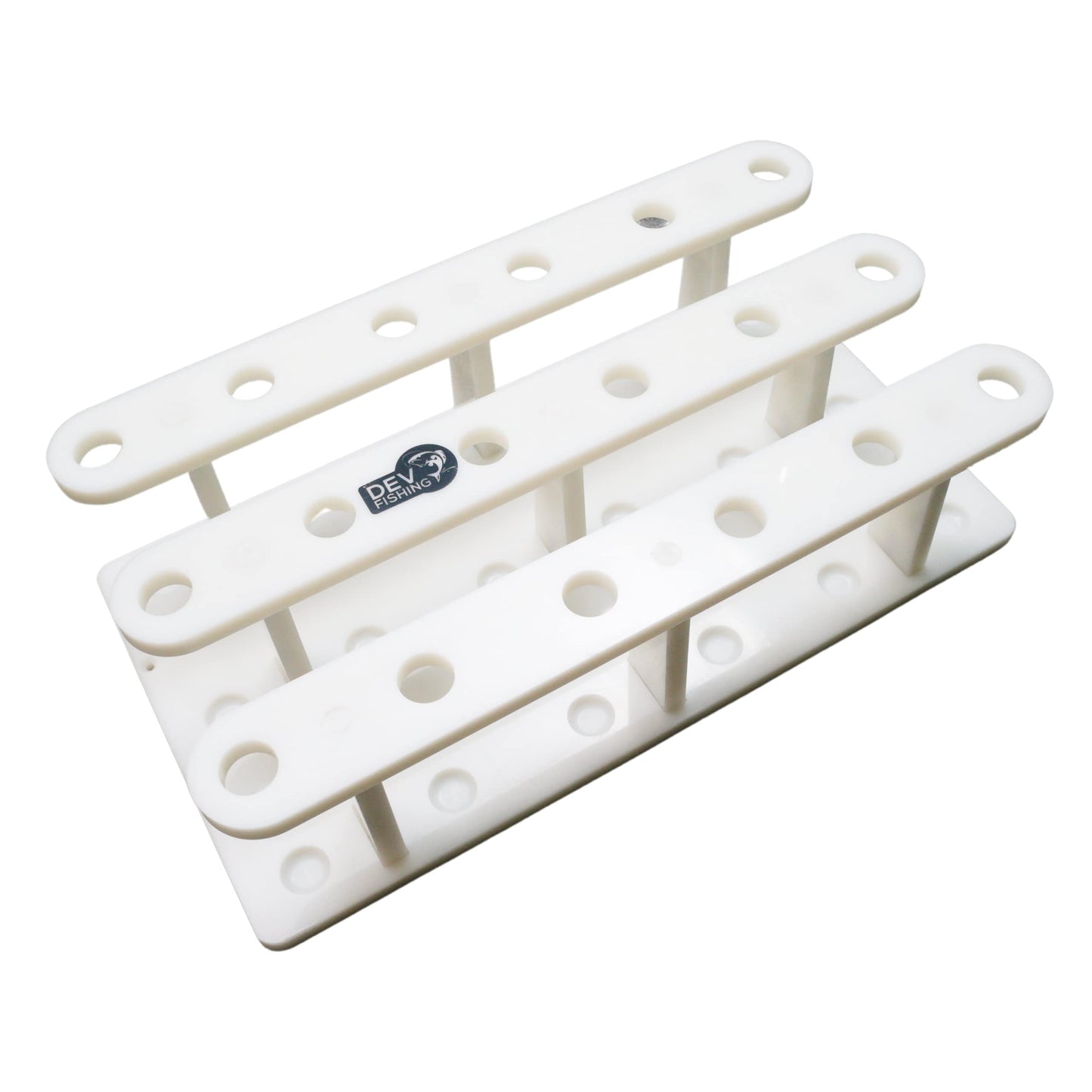 Dev Fishing 18 Pole Fishing Rod Holder Rack for Garage Heavy Duty Outdoor Boat Dock Storage