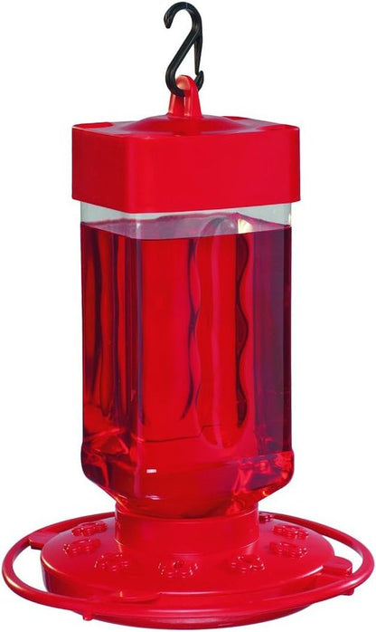 First Nature 3055 Hummingbird Feeder - 32-Ounce Wide-Mouth Reservoir for Easy Filling & Cleaning