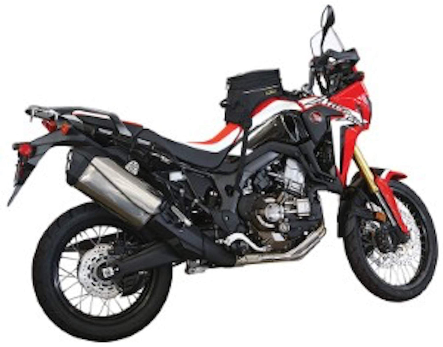 Nelson-Rigg Trails End Adventure Motorcycle Tank Bag, fits Most Honda Yamaha Kawasaki Adventure Bikes