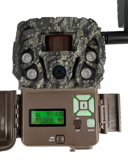 Browning Defender Wireless Vision Pro HD AI Cellular Trail Game Camera Bundle Includes 32GB Memory Card and J-TECH Card Reader (46MP) | BTCVPHDAI